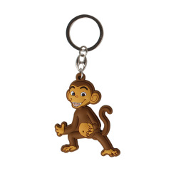 Animal Series PVC Key Chain