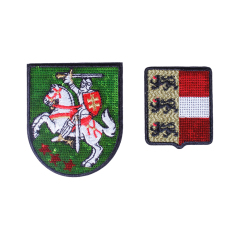 Knight And Warhorse Sequin Patch Custom