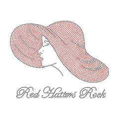 Custom Rhinestone Transfer Queen And Shoe Design