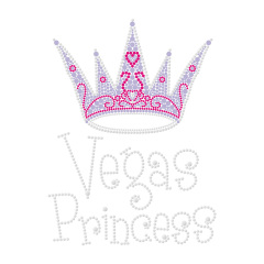 Ribbon Rhinestone Transfer Motif Bling