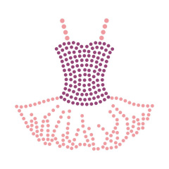 Dance Series Rhinestone Iron On Hot Fix Transfer Bling