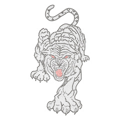 Tiger Series Bling Heat Transfer Rhinestone
