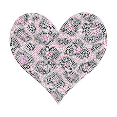 Heart Series Rhinestone Transfer Crystal