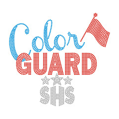 Bling Letter Crystal Design Heat Transfer Rhinestone