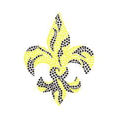 Iris Pattern Collection Design Bling Transfer Rhinestone
