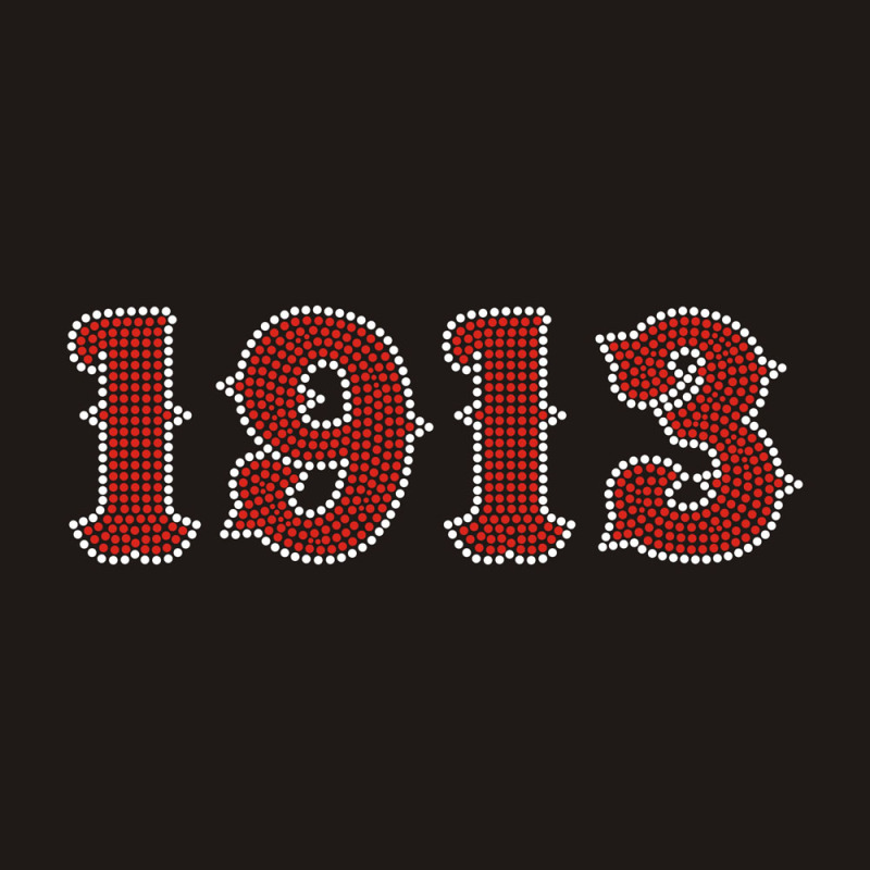 Custom 1913 rhinestone transfer