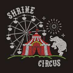 Custom happy circus design