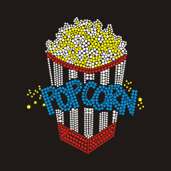 Rhinestone Bling Sparkle Cupcake Cup Cake Pop corn