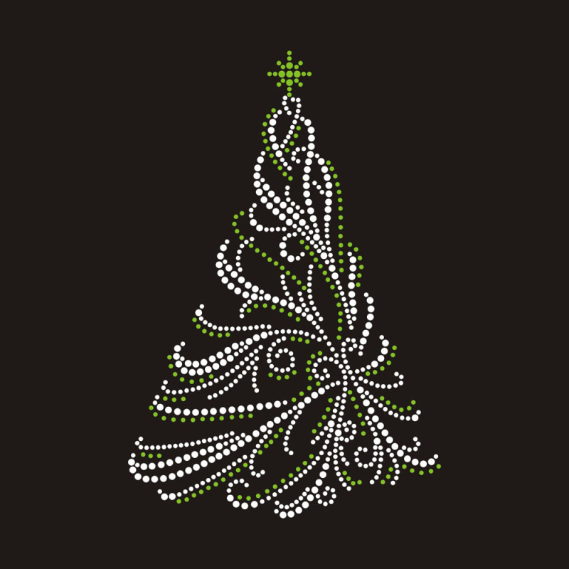 Bling Rhinestone Christmas Tree Design