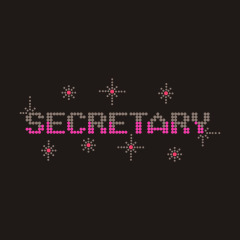 secretary letter design