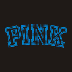 pink letter design
