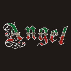 angel letter design