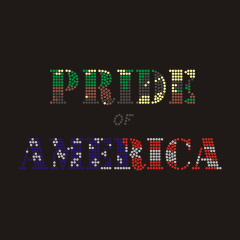 pride of america letter design