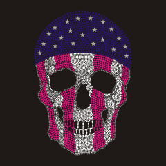 flag skull