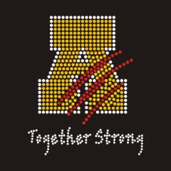 Custom Rhinestone Font Letters Pattern DIY Design