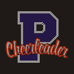 Custom Rhinestone Font Letters Pattern DIY Design