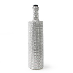 DIY Tall Glass bottle Rhinestone sticker