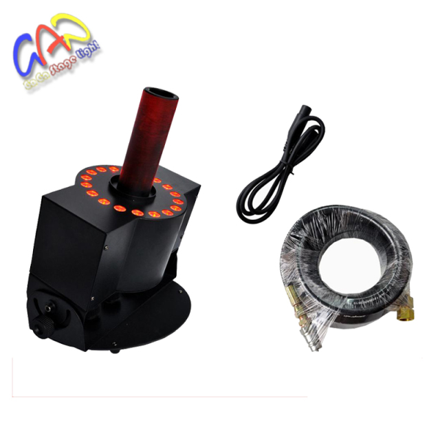 18x3w led co2 jet-machine