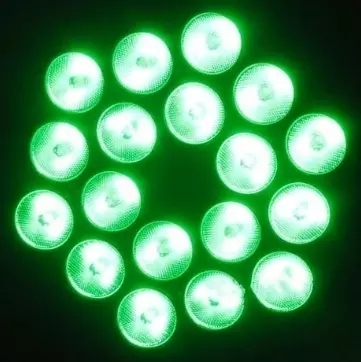 18pcs*18W 6in1 RGBAW UV LED PAR LIGHT