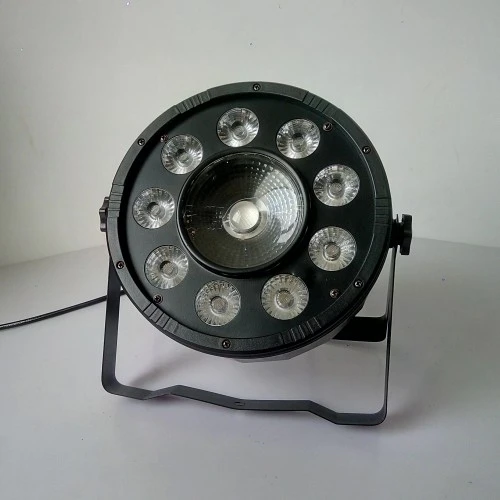 9pcs led+1 cob Led Par Light