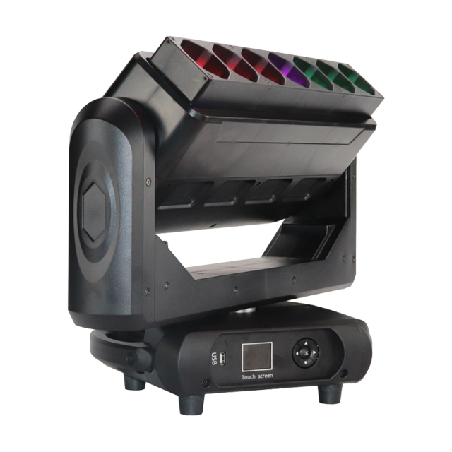 Led moving head 7x40w  beam light with zoom