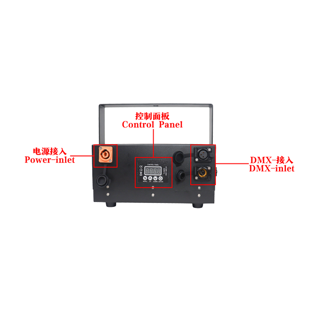 Waterproof RGB4w full color star laser light