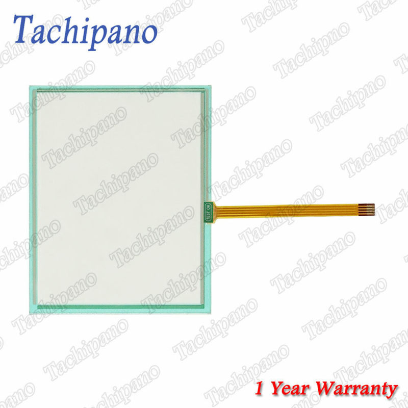 Touch screen panel glass for Panasonic Programmable Display GT21 AIGT2232H with Protective film overlay
