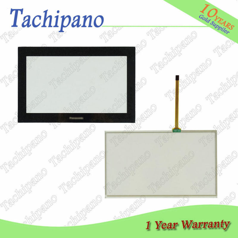 Touch screen panel glass for Panasonic GT707 AIG707WCL1G2 with Protective film overlay