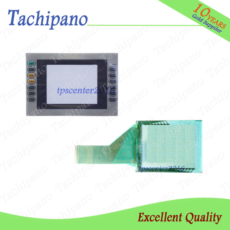 Touch screen panel glass for Patlite GSL-602BSN GSL602BSN with Protective film overlay