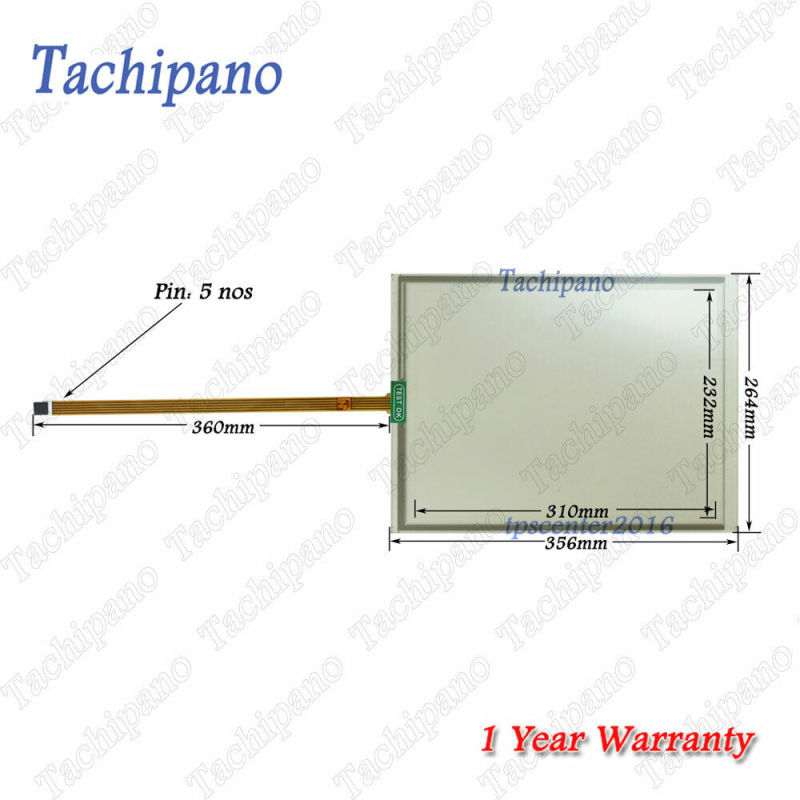 Touch screen panel glass for E743468 SCN-AT-FLT15.1-001-0H1-R