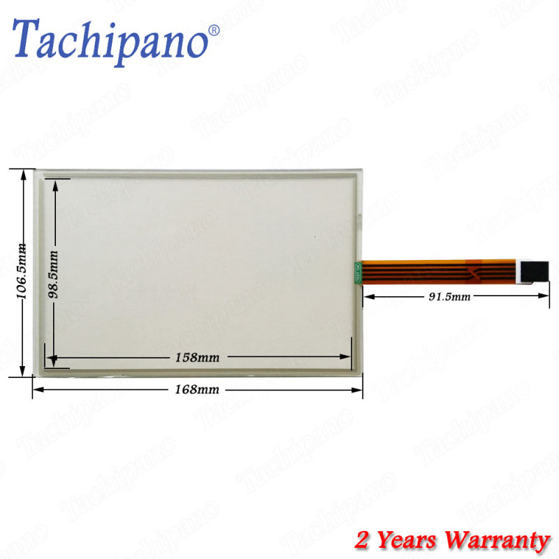 Touch screen panel glass for B&amp;R Power Panel 500 5PP520.0702-00 5PP520-0702-00