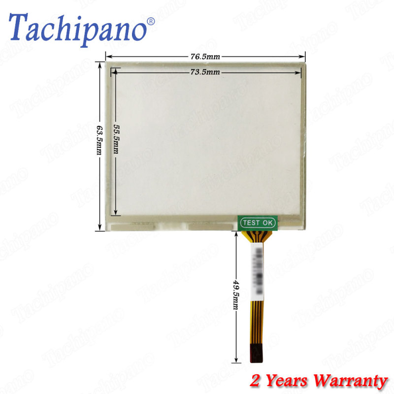 Touch screen panel glass for B&R Power Panel PP65 4PP065.0351-P74 4PP065-0351-P74