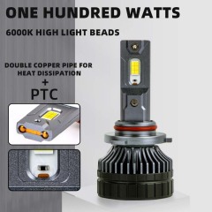 Car Accessories 3570 100W Lights for Auto H1 H4 H7 9005 Hb4 HID Car LED Headlight