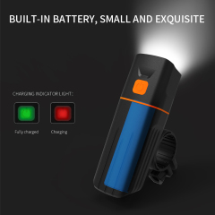 Bicycle Parts Safety Light USB Rechargeable LED Flashlight Waterproof Bike Indicator LED Headlamp