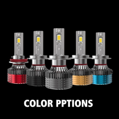 Brighter 65W 13000lm Auto parts LED Light Auto Headlamp H4 H7 Car LED Headlights with Plug and Play, 30000 Hours