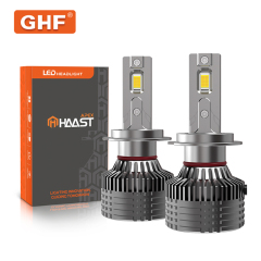Brighter 65W 13000lm Auto parts LED Light Auto Headlamp H4 H7 Car LED Headlights with Plug and Play, 30000 Hours
