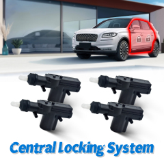 12V Car Electric Central Kit Door Locking System for 1 Master 3