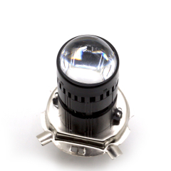 6000K White+3000K Yellow Auto Projector Lens Bulb 35W H4 H17 LED Motorcycle Car Headlight