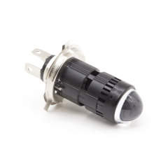 6000K White+3000K Yellow Auto Projector Lens Bulb 35W H4 H17 LED Motorcycle Car Headlight