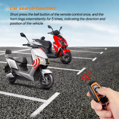 DC 12V Motorcycle Electric System High Security Alarm with Remote Engine Start