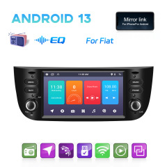 6.2 Inch Car Multimedia Android Touch Screen USB Bt WiFi Mirror Link Car Audio Player for FIAT Punto/Linea