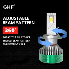 High and low beam can be switched freely, 75 watt intelligent LED headlights, energy consumption is only 1/3 of traditional