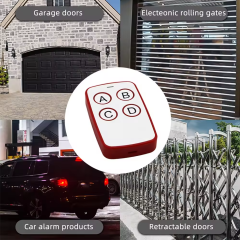 433MHz Auto Remote Control Electric Garage Door Opener Controle Remoto for Duplicator Clone Cloning Code