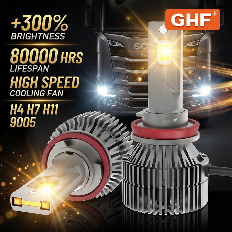 Truck LED Headlights Upgrade 2026 | Reduce Fleet Costs by 30% | OEM Supplier
