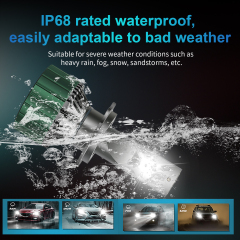 M9 PRO Luz LED 120W 20000lmhi Lo Beam Cars Lamp H4 H7 Waterproof Headlamp LED Headlight for Universal Cars