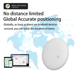 Smart GPS Locator with Anti-Lost Function for Kids Bags & Car Keys-APP Controlled Android/Ios