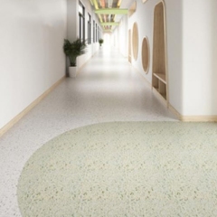 Floor suitable for large area installation-PVC homogeneous floor