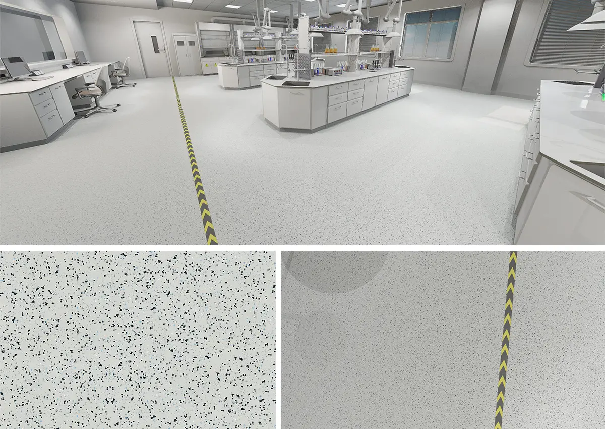 Anti-static Plastic Floor Application