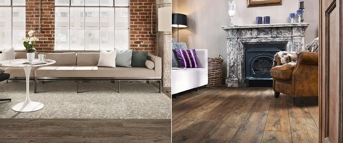 LVT resilient flooring