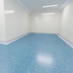Homogeneous Transparent Plastic Floor